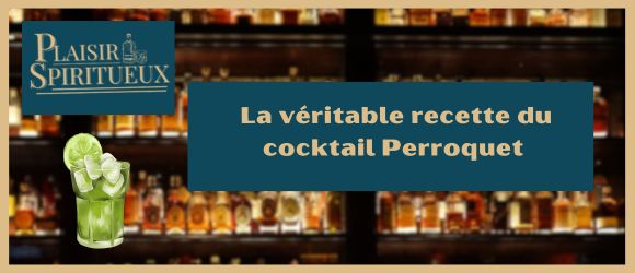 You are currently viewing La véritable recette du cocktail Perroquet