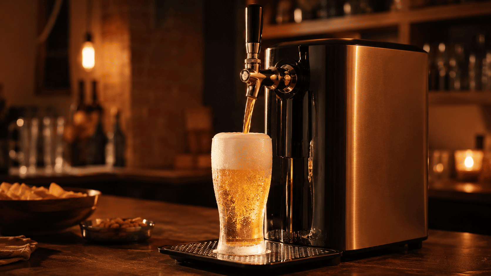 Tireuse à bière domestique avec mousse en promotion